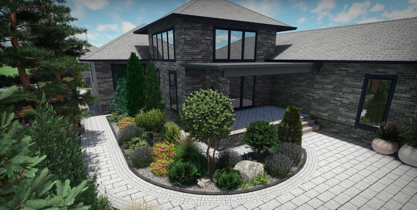 Благоустройство коттеджа в г.Батайск