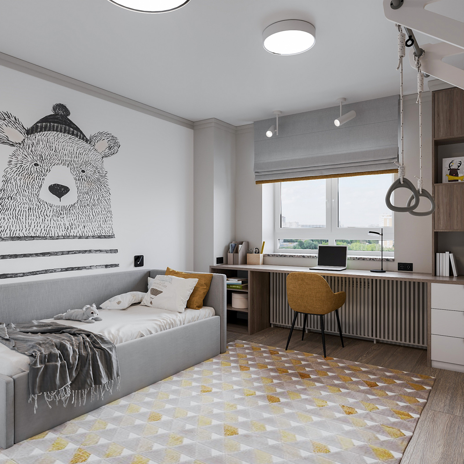 Квартира с видом на парк