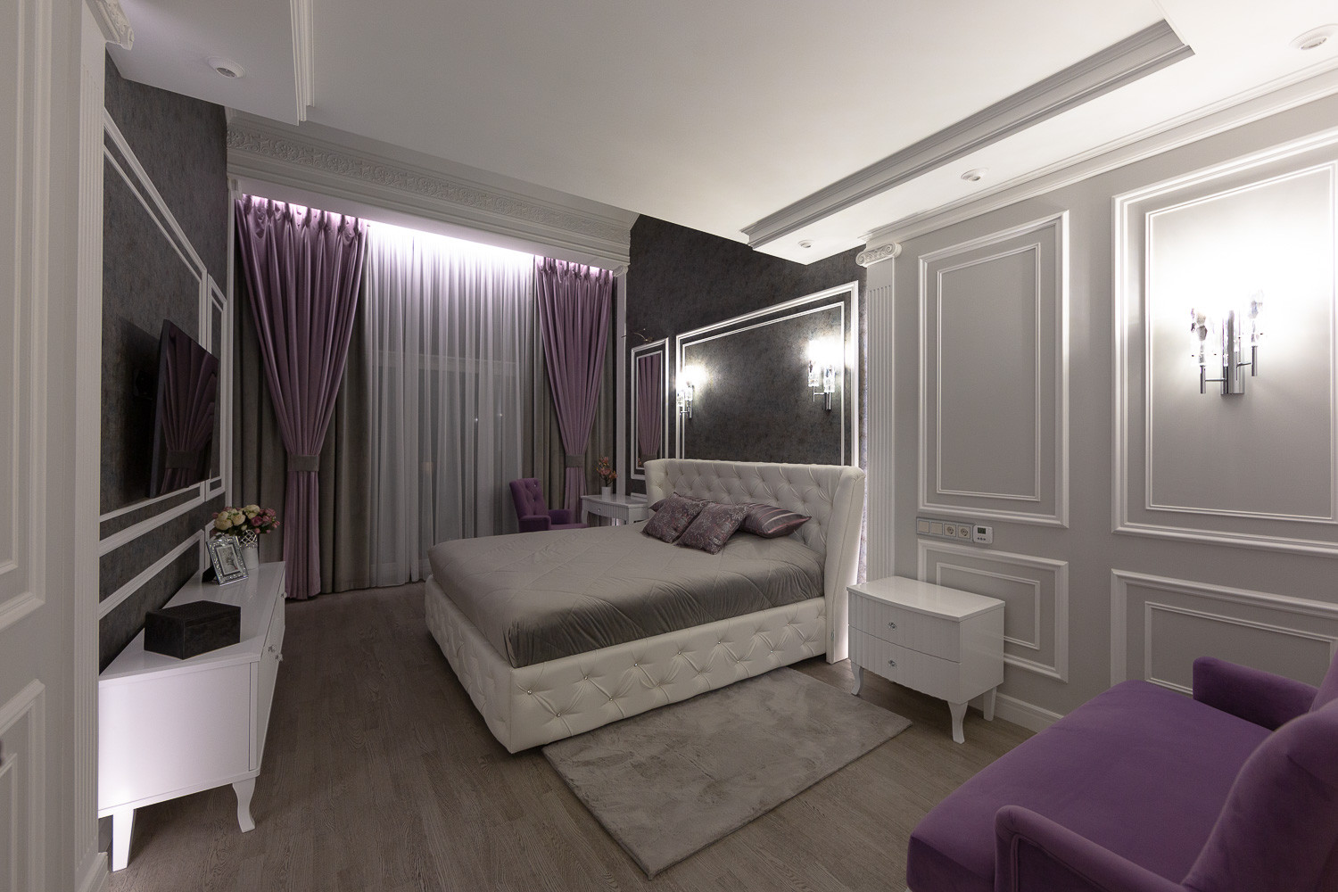 Реализованный проект - фото. Пентхаус "Гермес" ЖК "Цветной Бульвар"