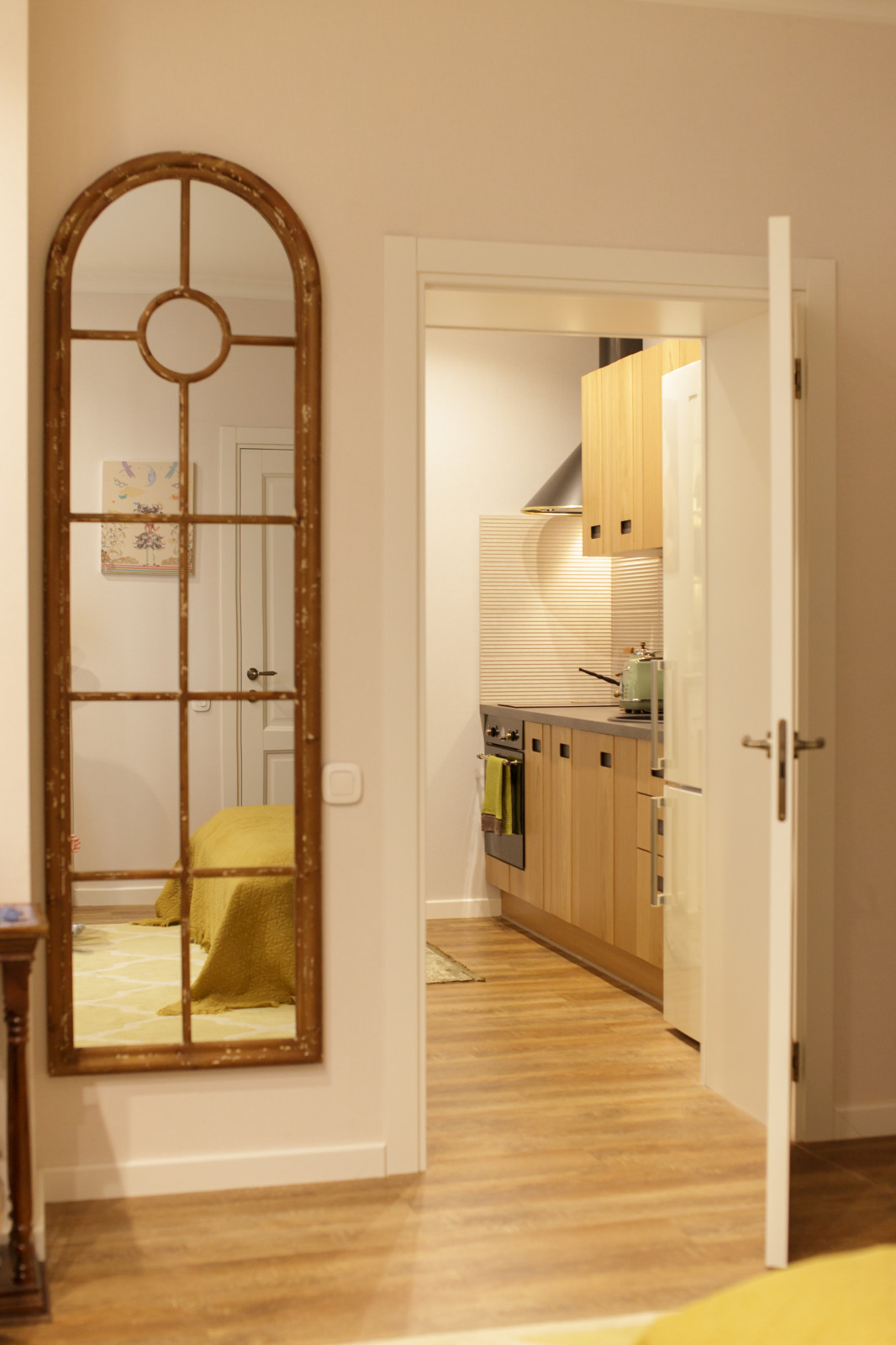 Маленькая квартира в стиле фьюжн в центре Санкт-Петербурга