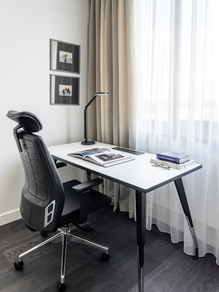 Дизайн квартиры с мебелью Zebrano by Sinteza: креслами,журнальным и smart-столом