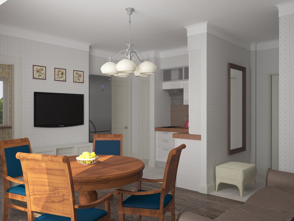 1 трешка из двушки 48 м2