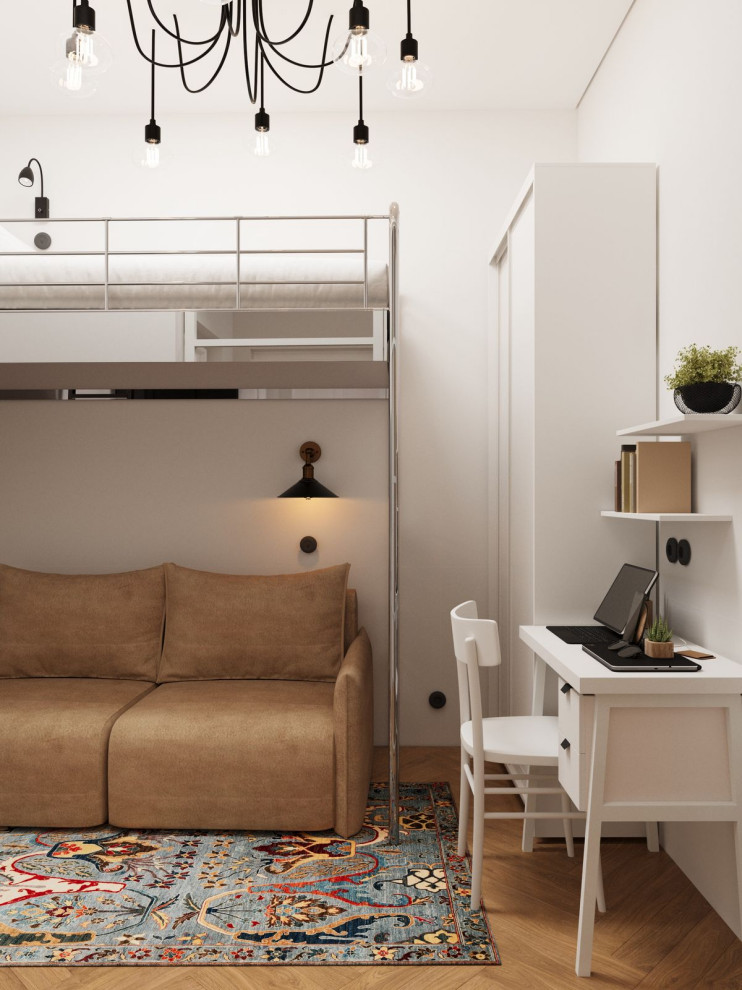 Дизайн-проект трехкомнатной квартиры 53 квм.