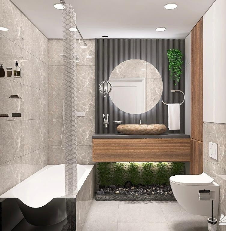 Дизайн-интерьера квартиры 91 кв/м