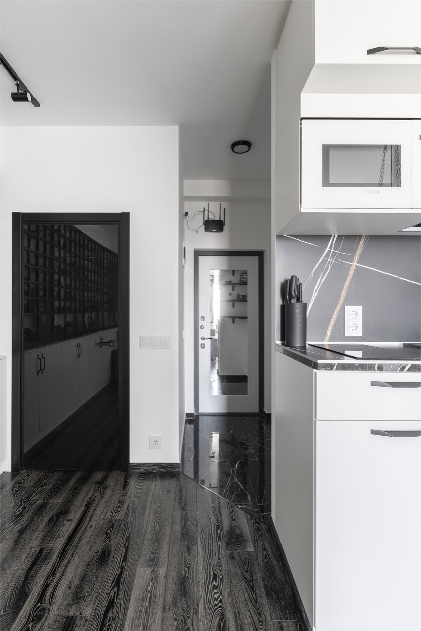 Студия для геолога в стиле минимализм