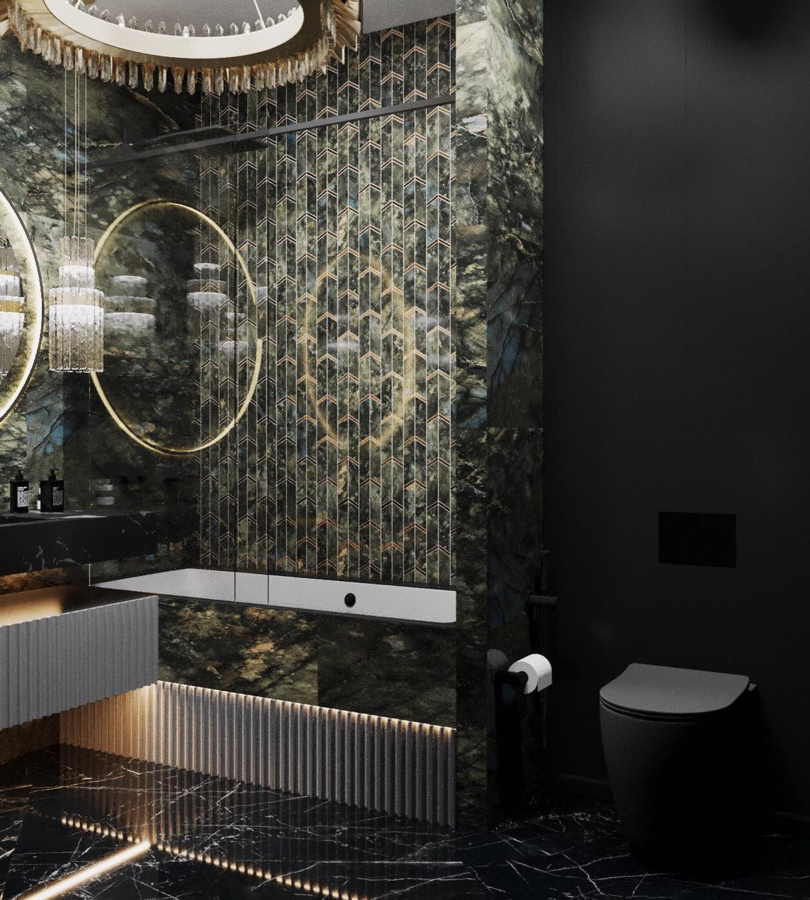 Интерьер 3-комнатной квартиры в ЖК Два ангела