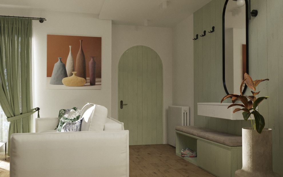 Progetto Soggiorno ad un piccolo appartamento a Gorizia