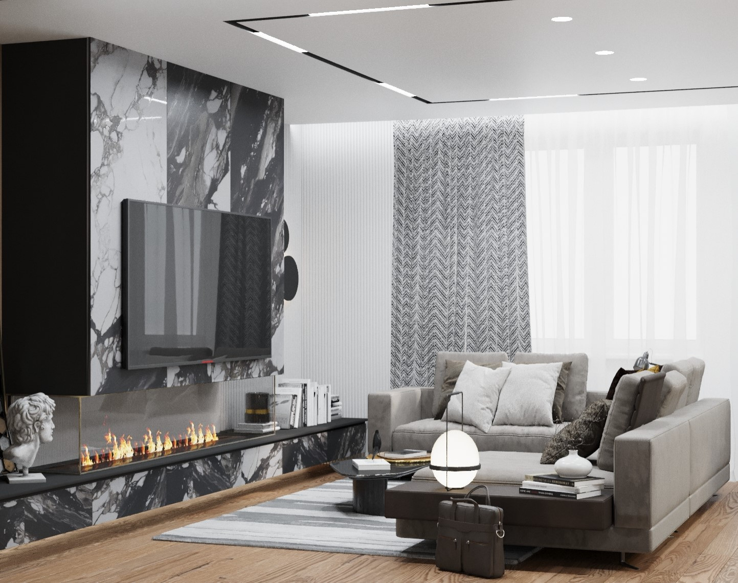 кухня-гостиная