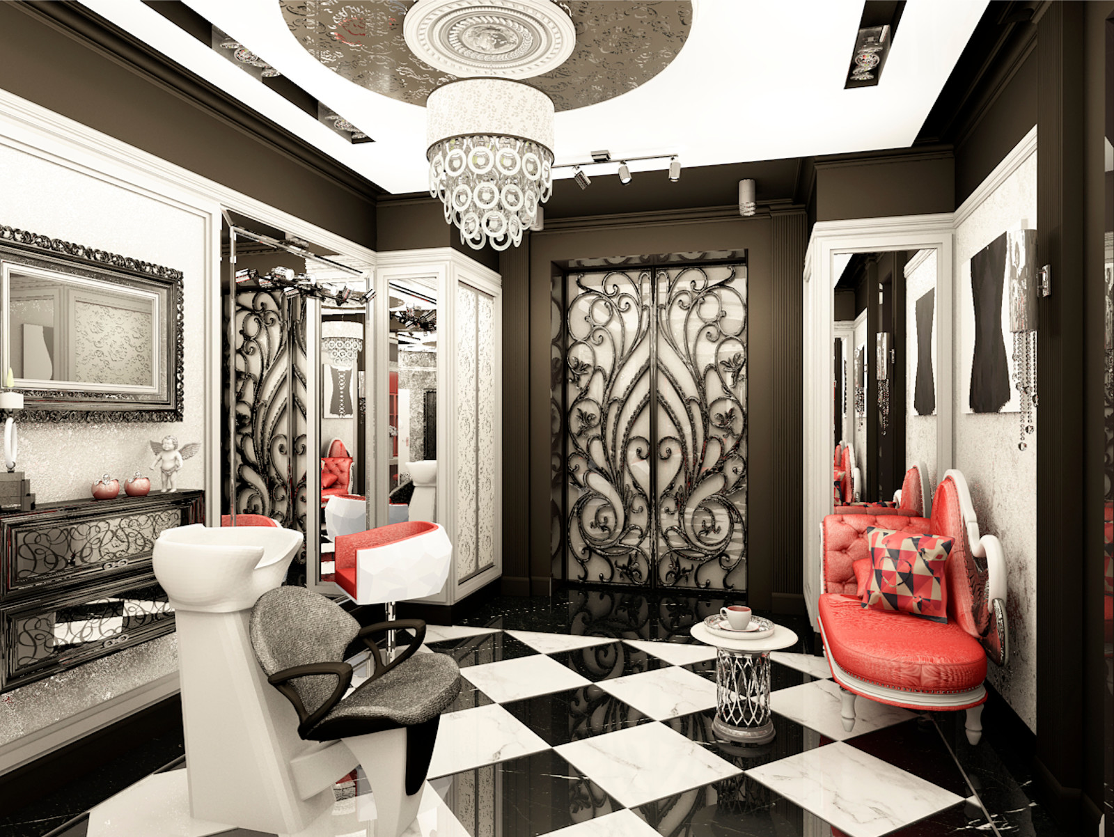 Дизайн бутика и салона красоты