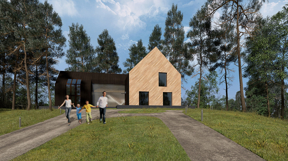 Загородный дом 250м2 в Московской области