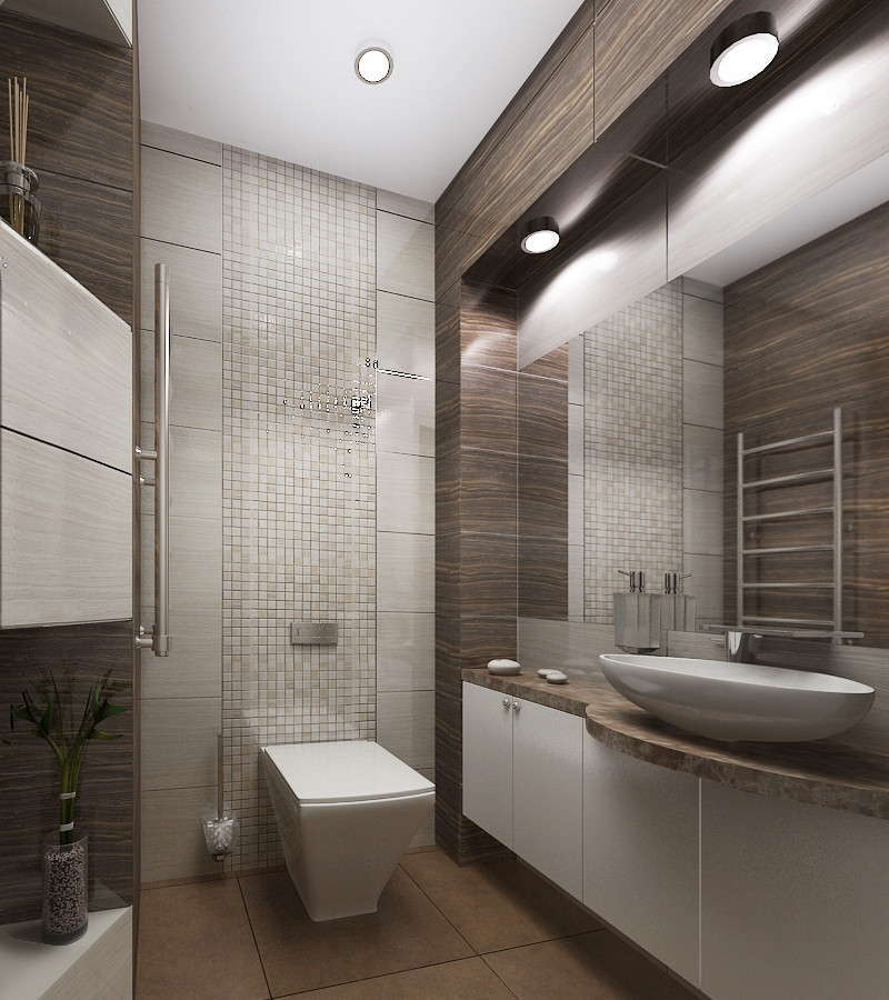 Проект интерьера квартиры в современном стиле, ул. Космонавтов, 105 м.кв.