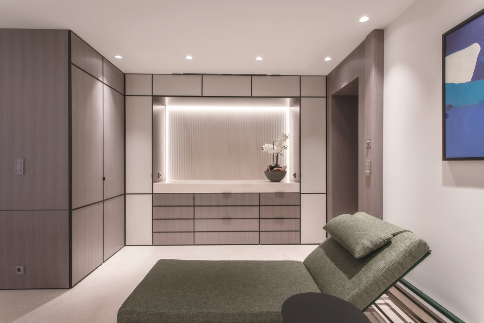 Fusion modern. Interior design of a villa in Monte-Carlo