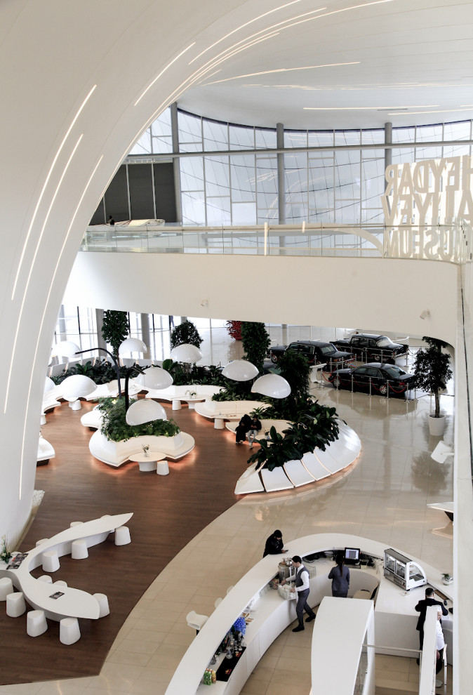 Паркет Coswick в проекте легендарной Захи Хадид