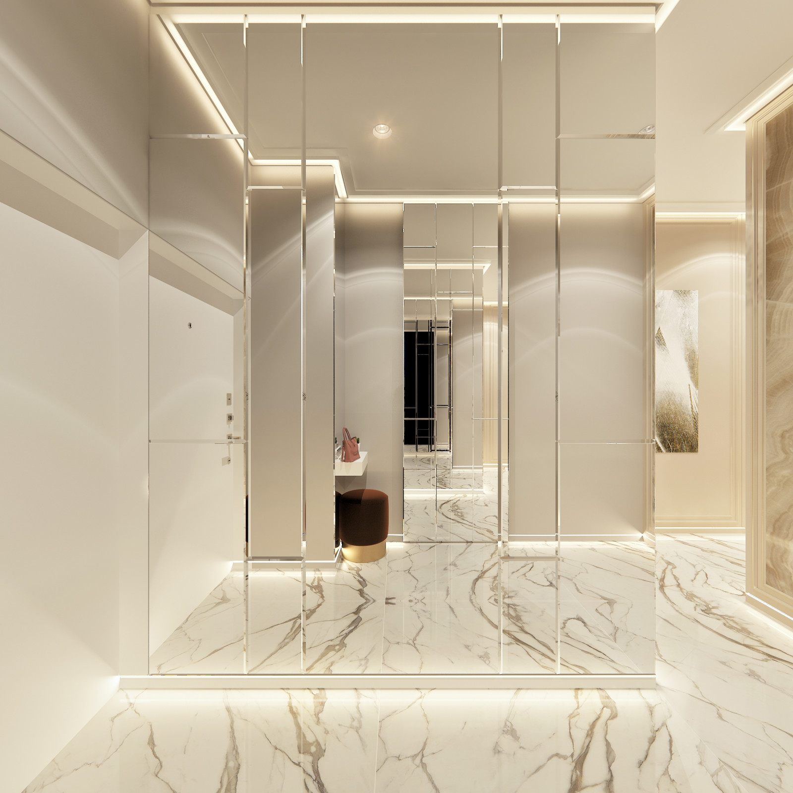 Современный интерьер в смешанном стиле.