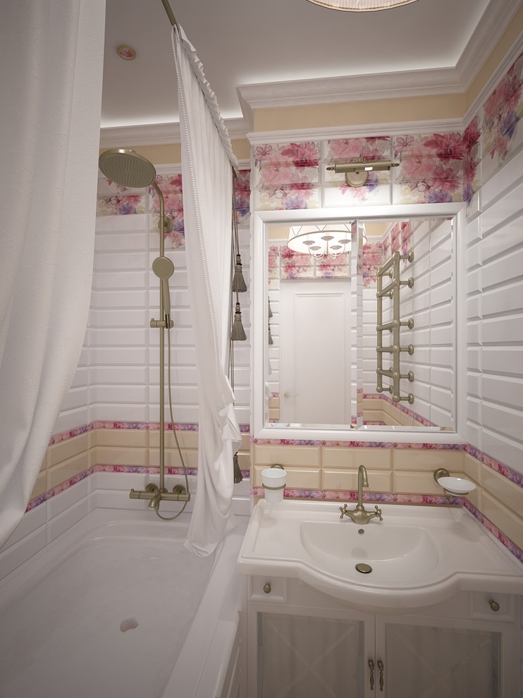 Provence in bathroom
