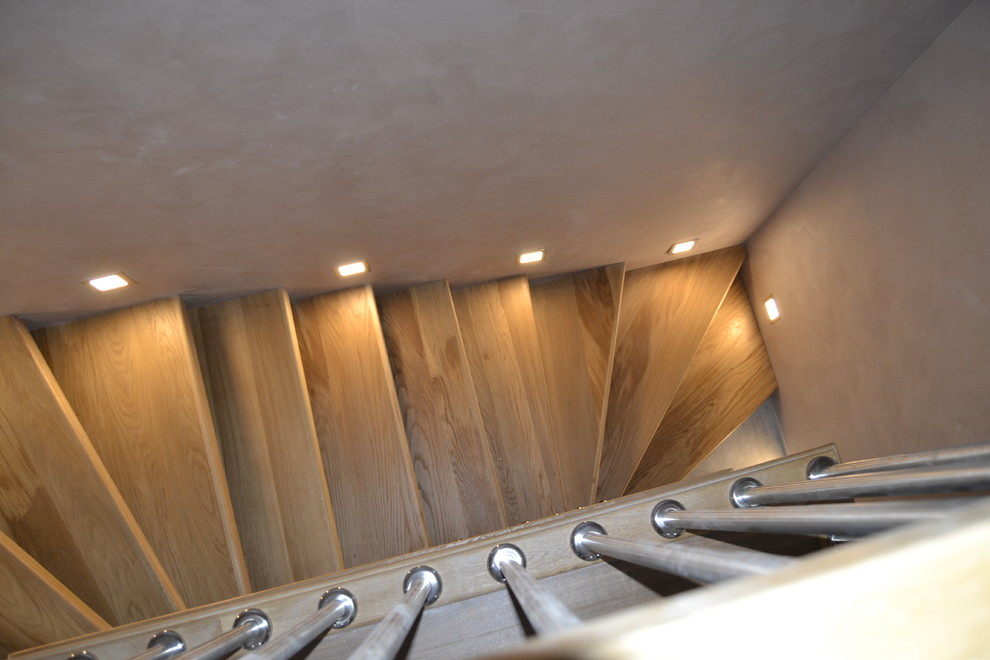 Лестница из дуба Лесная поляна