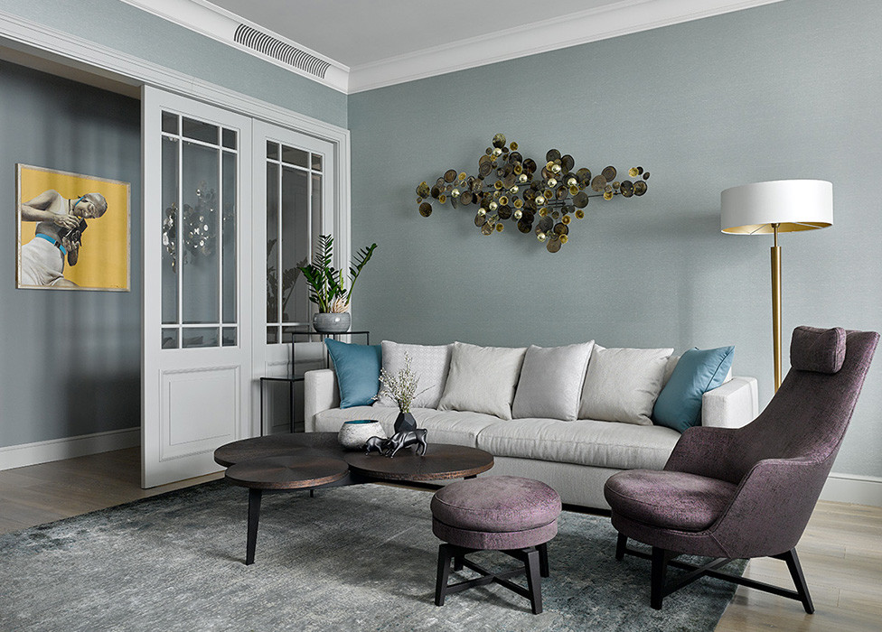 Houzz тур: Четырехкомнатная квартира, созданная из двух соседних