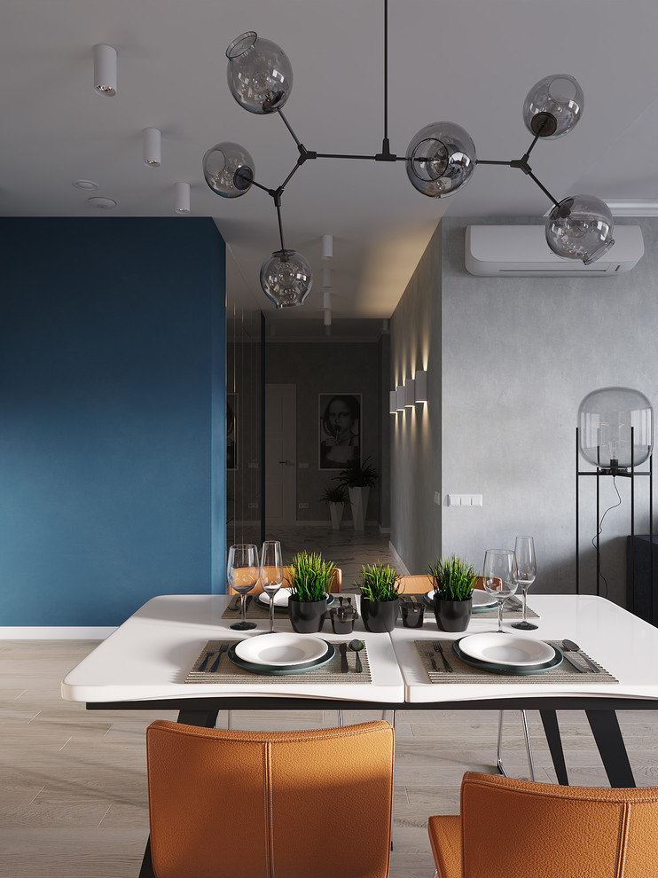 ЖК  Лазурные небеса. Кухня. Вид на коридор