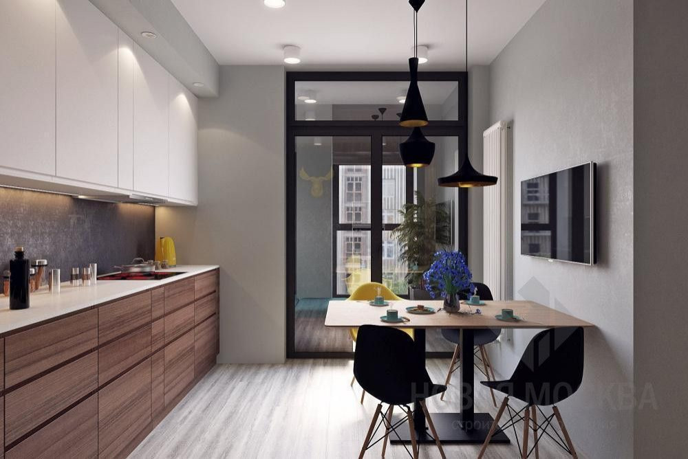 Дизайн-проект однокомнатной квартиры 42 кв.м. в ЖК «Рассказово»