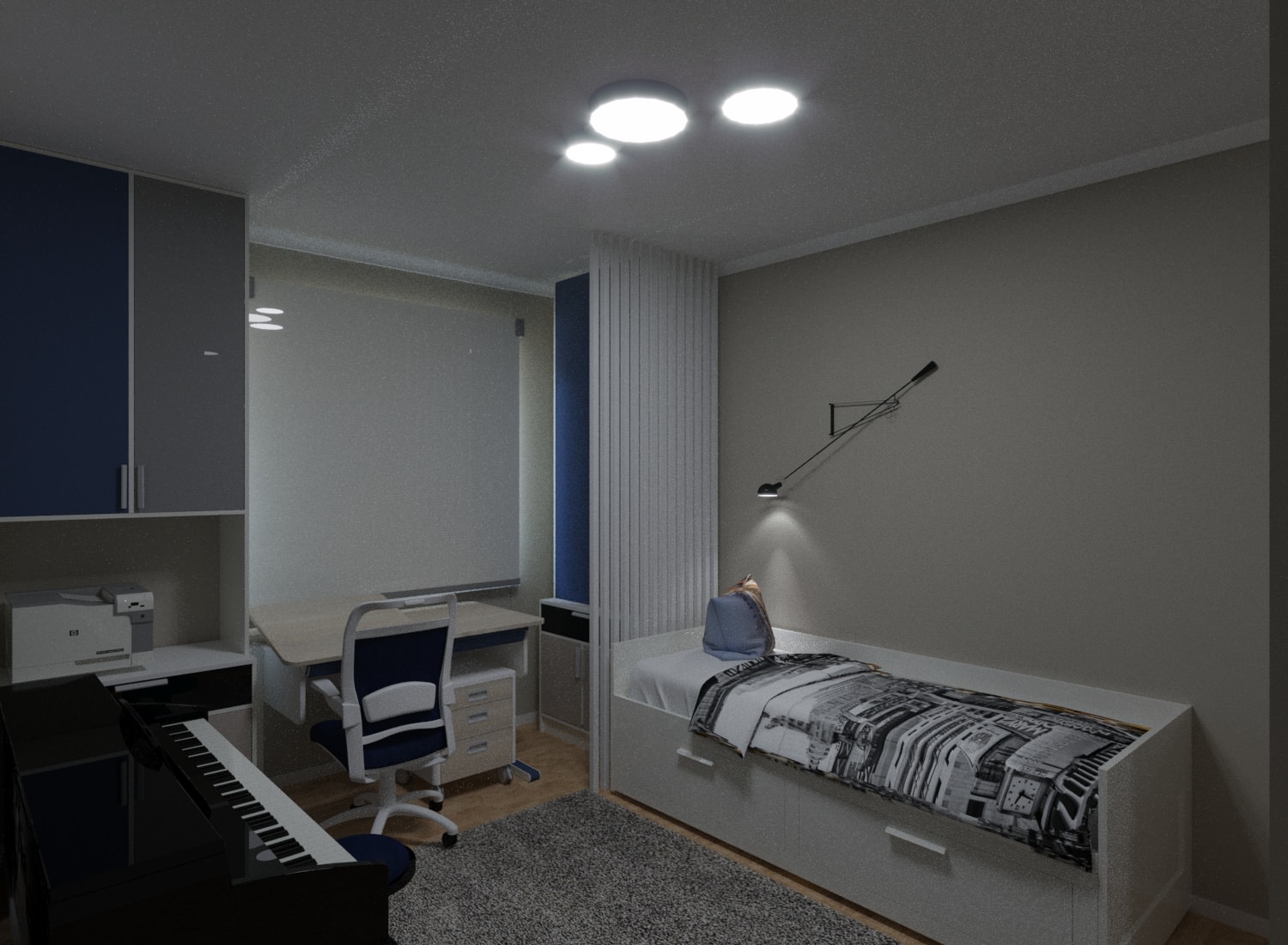 Проект квартиры в современной классики