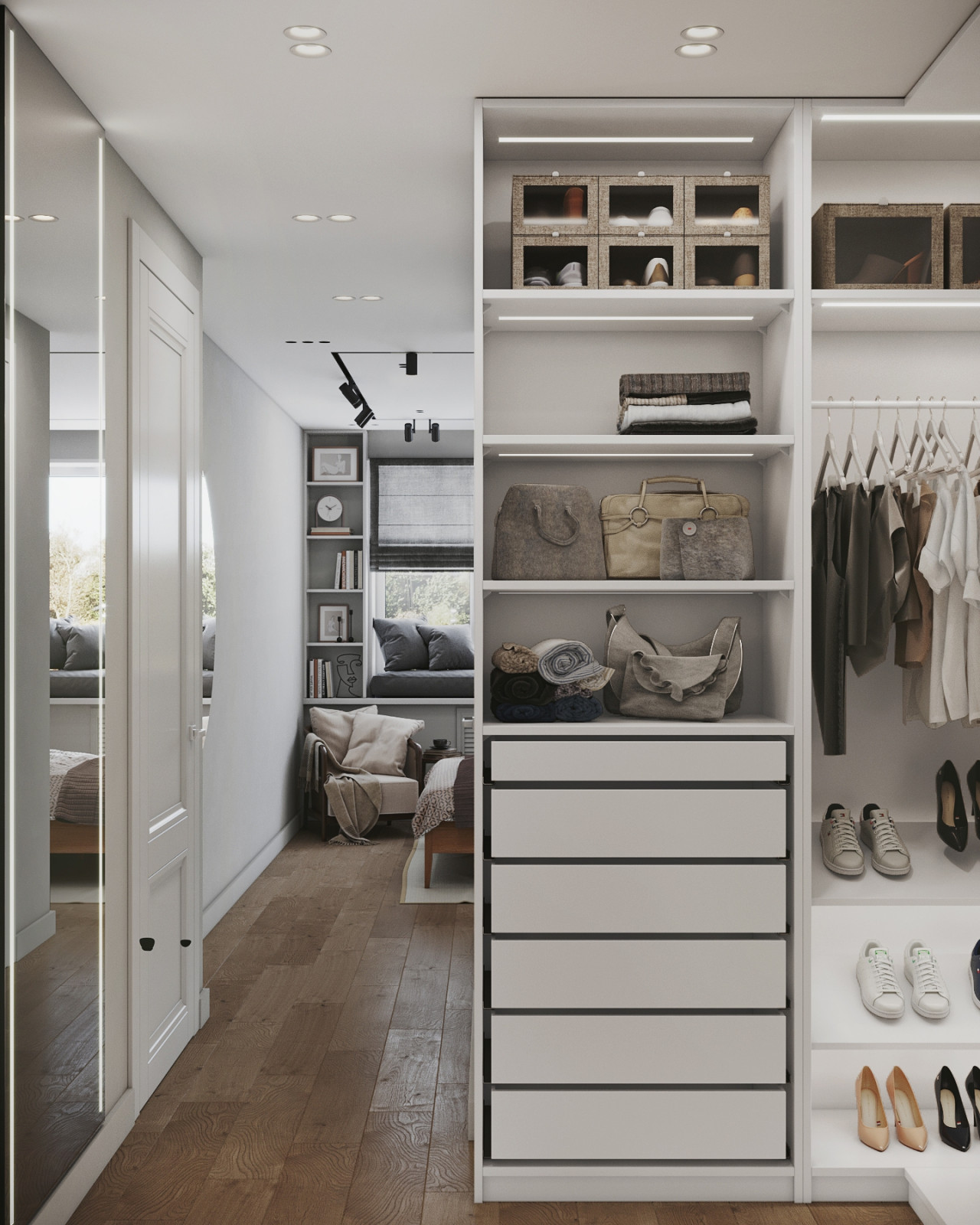 современный минимализм с нотами скандинавской лёгкости и богемного шика.