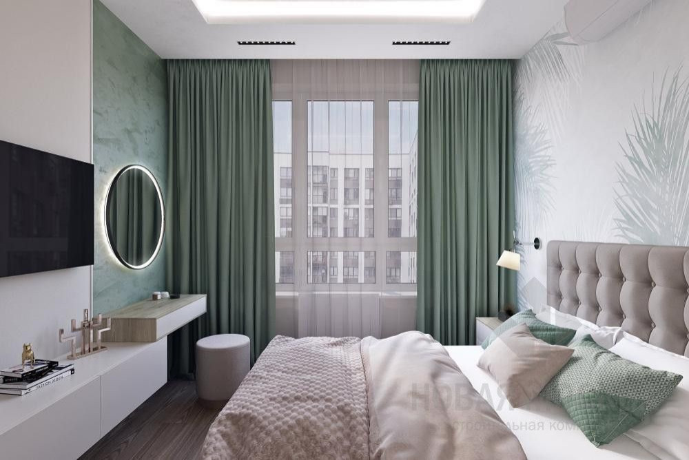 Дизайн-проект 2-комнатной квартиры 60 кв.м в ЖК «Скандинавия»