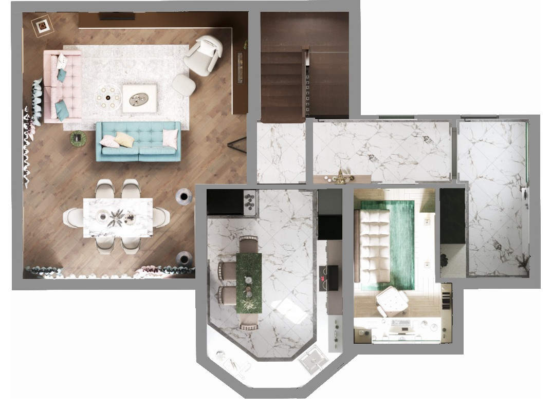 Обложка проекта: Дом в стиле современной классики