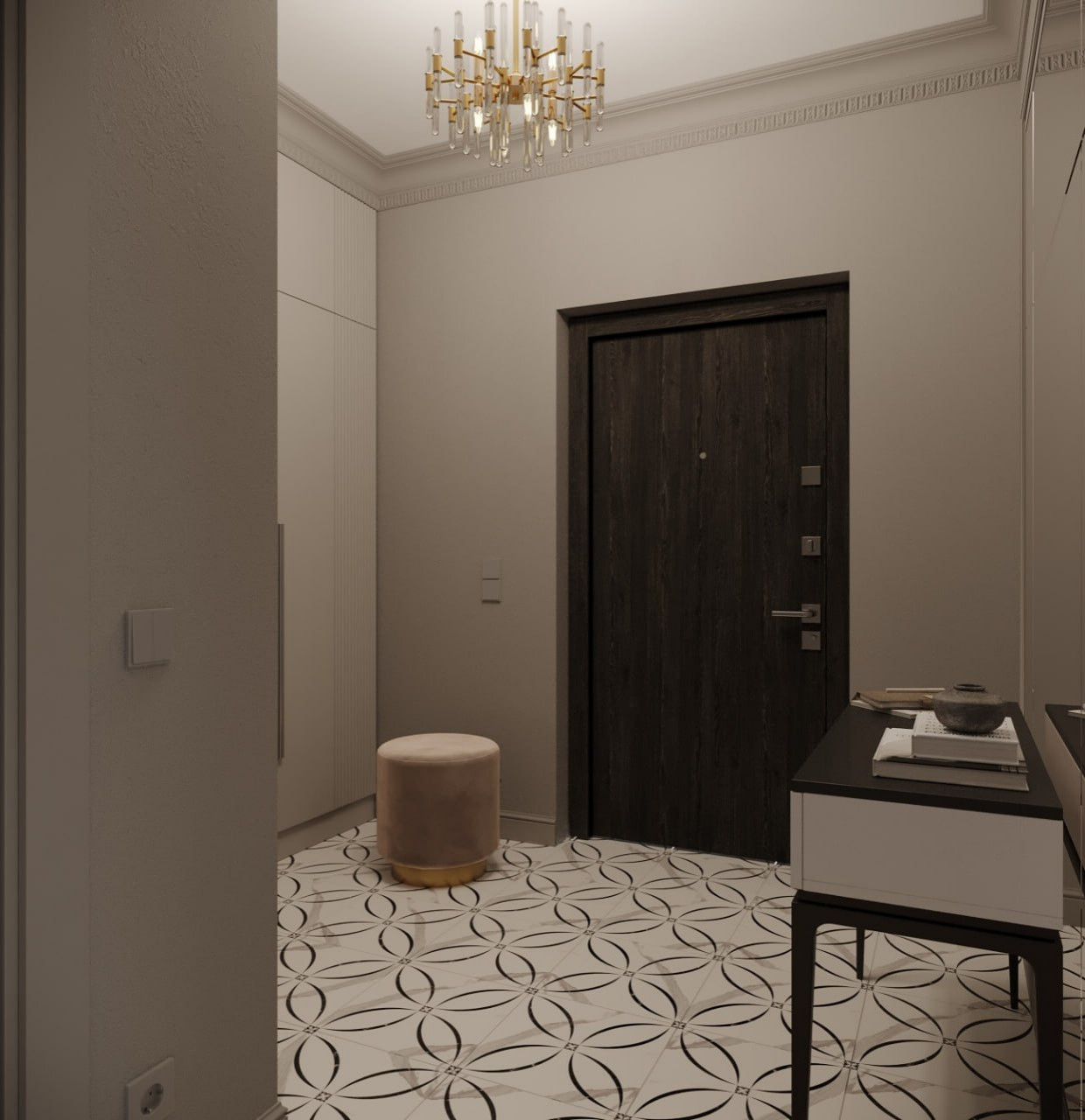 Прихожая в стиле Арт Деко