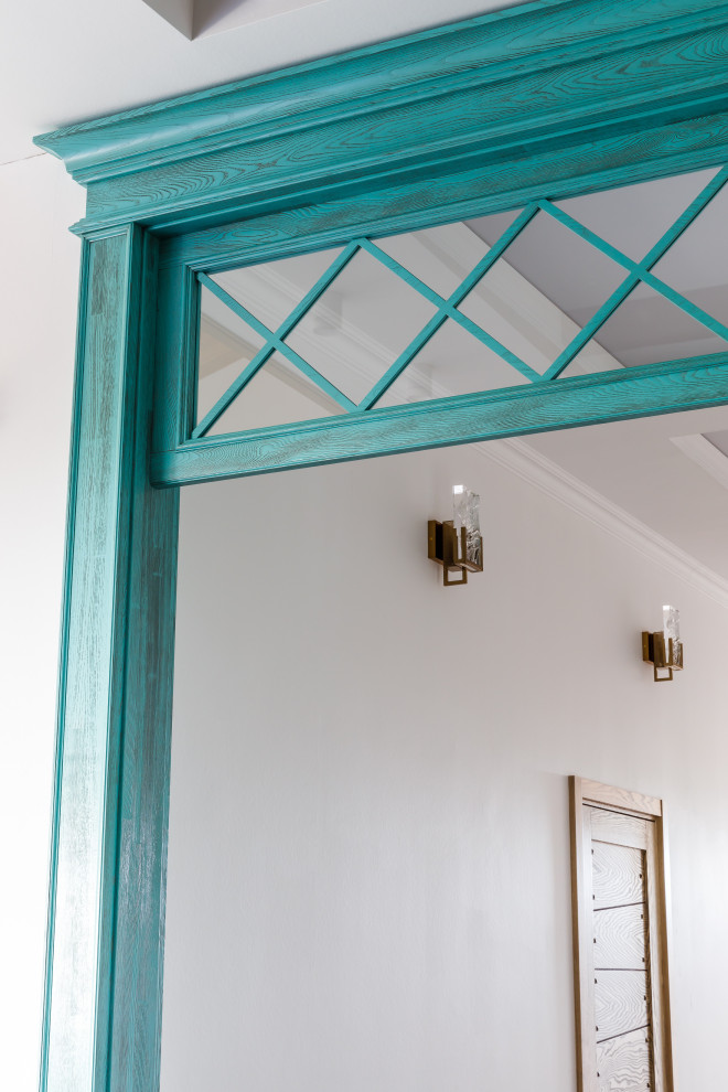 Кухня в бирюзовых оттенках