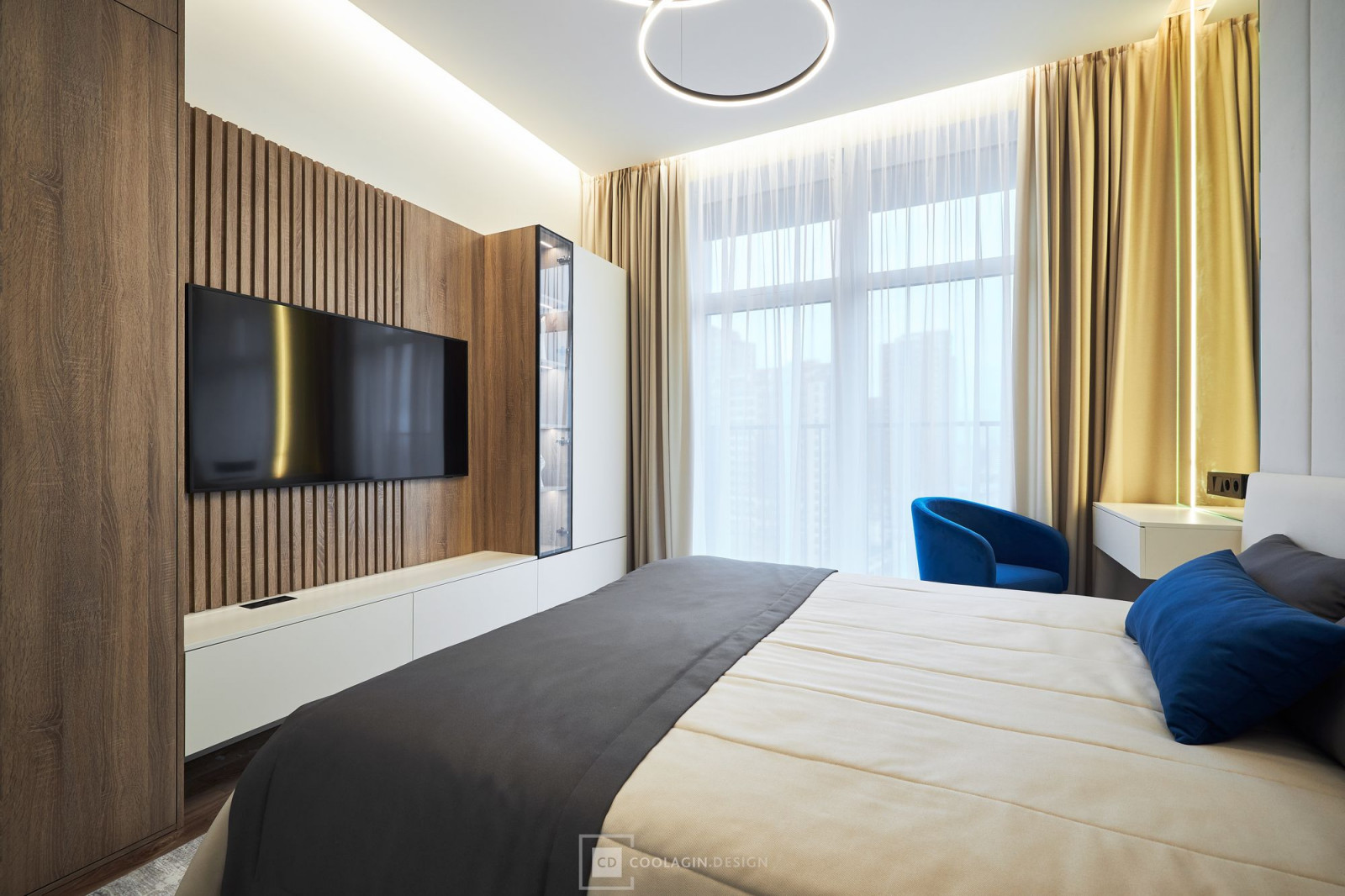 Современный интерьер с элементами советского шика