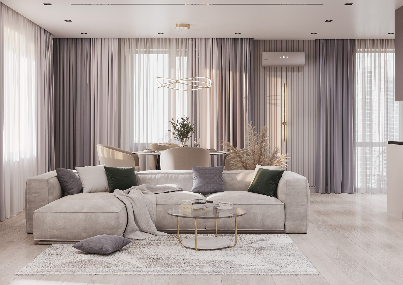 Обложка проекта: Дизайн-проект ЖК Академгородок