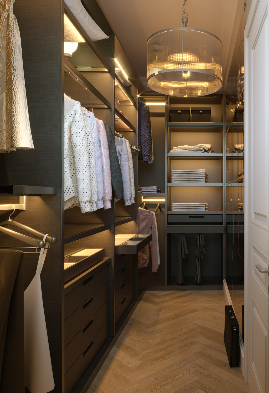 Обложка проекта: Мягкий эклектичный интерьер квартиры 205 кв.м.