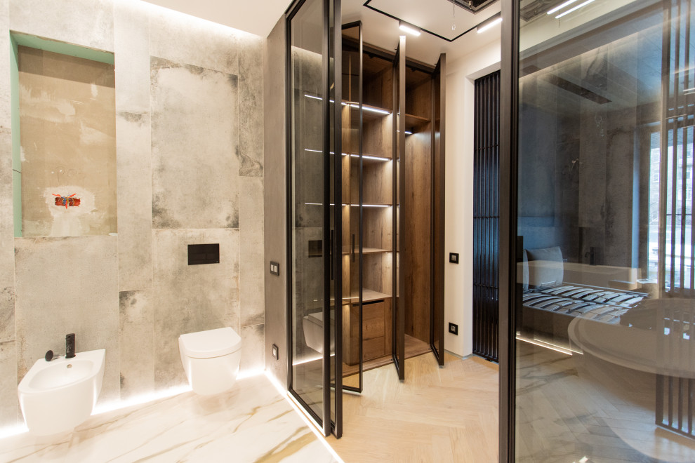 Гардеробная raumplus по двум сторонам