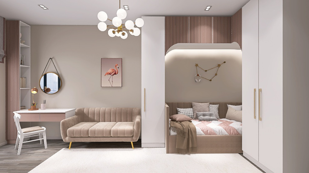 Дизайн-проект 2х комнатной квартиры ЖК Зиларт