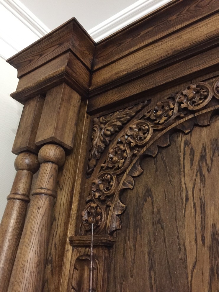 Oak Fireplace / Дубовый камин