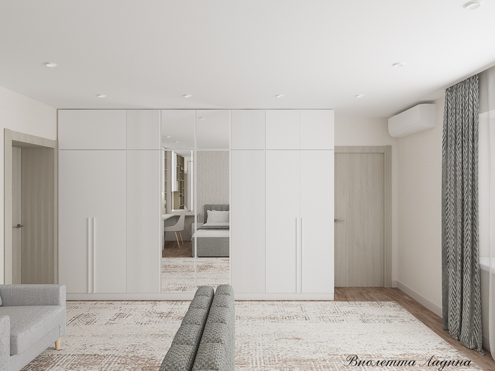 Детская комната для двух девочек.