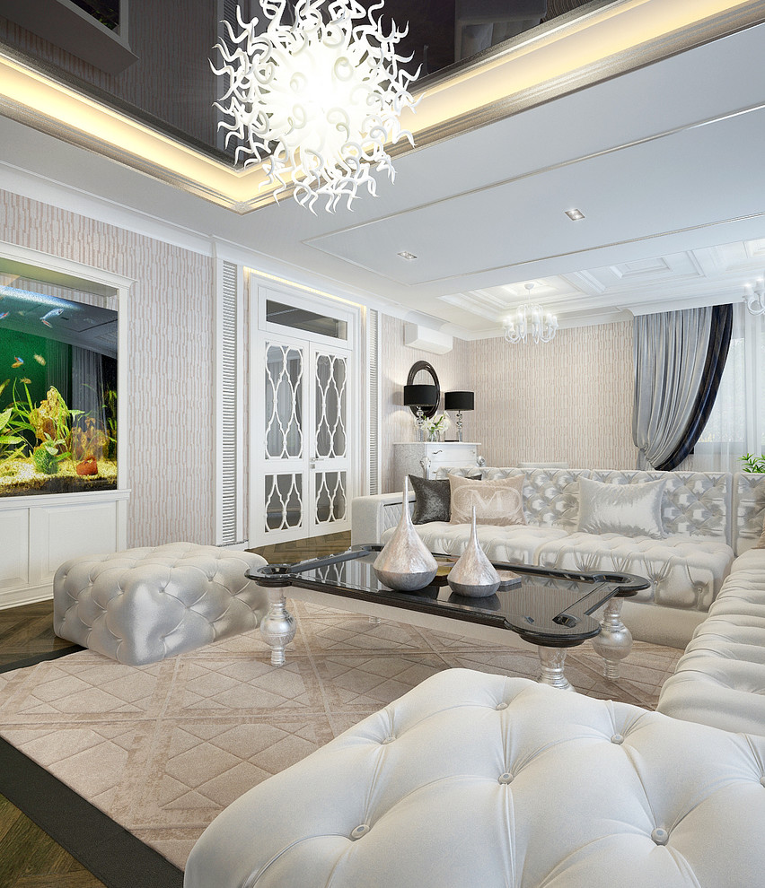 Интерьер дома 285 метров.