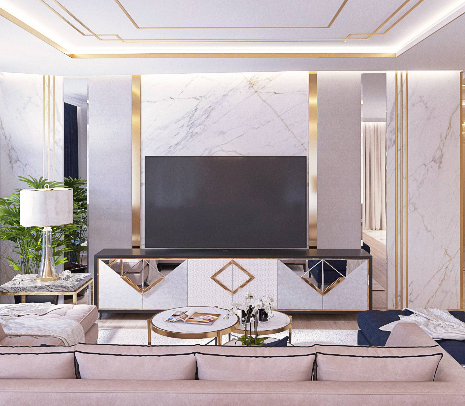 Квартира на Крестовском острове, 178 м2