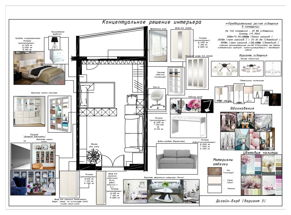 Спальня-гостиная для мамы и дочки