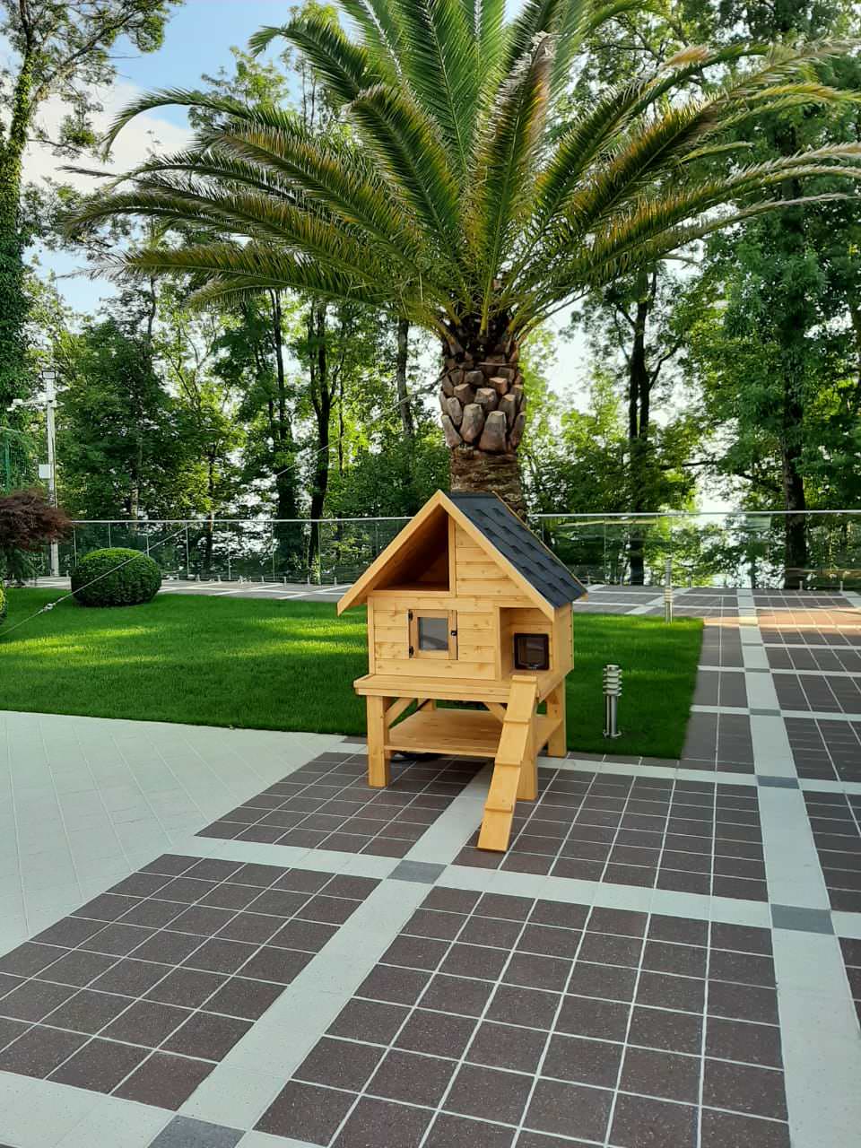 Уличный домик для кошек "Модерн"