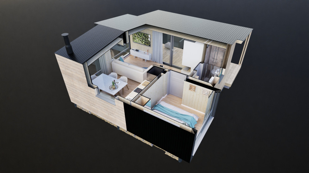 Обложка проекта: Модульные дома/Tiny house