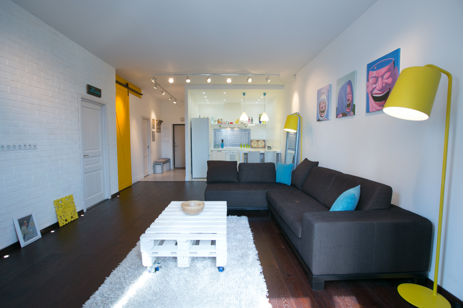 Moscow small studio 70 m2