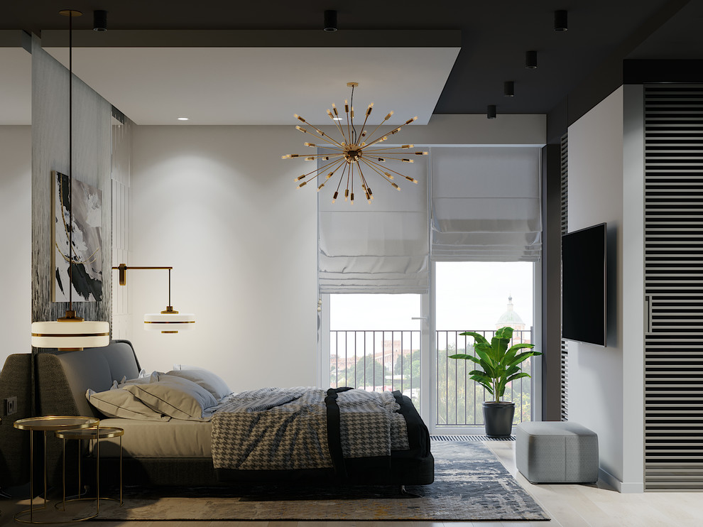 Трехкомнатная квартира в стиле КОНТЕМПОРАРИ