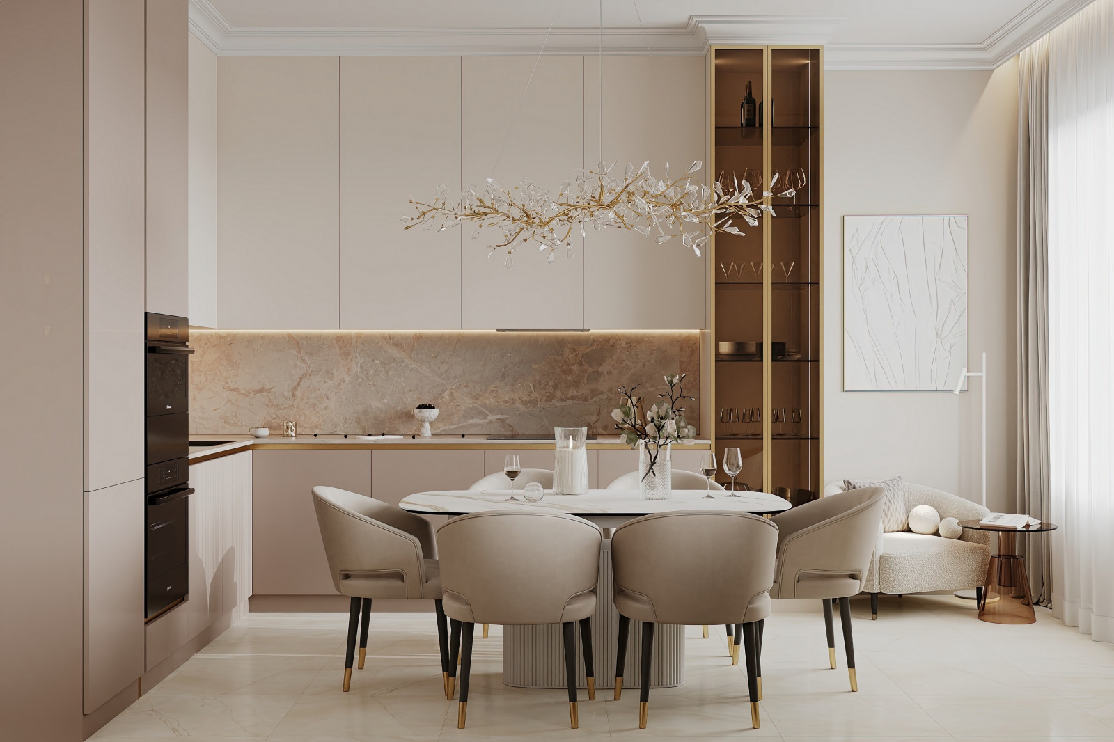 Обложка проекта: Дизайн и ремонт квартиры в ЖК Режиссёр - Богемная грация