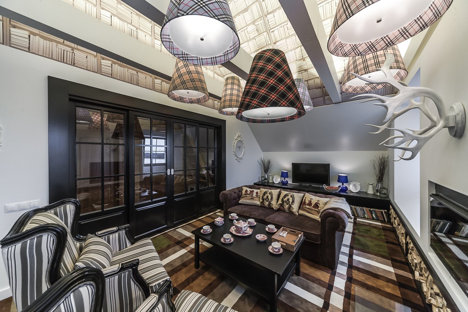 проект гостиной комнаты для программы "Дачный Ответ"