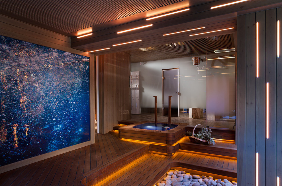 Частный спа- комплекс в загородной резиденции