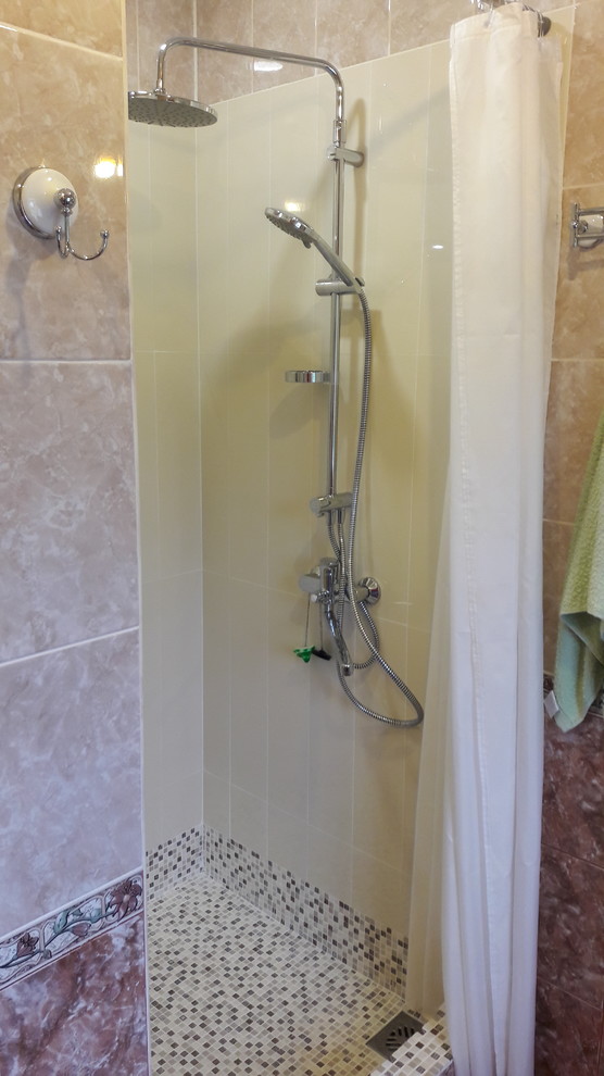 ремонт ванной комнаты в коттедже