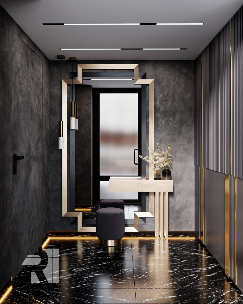 Дизайн салона красоты в стиле современный ар-деко