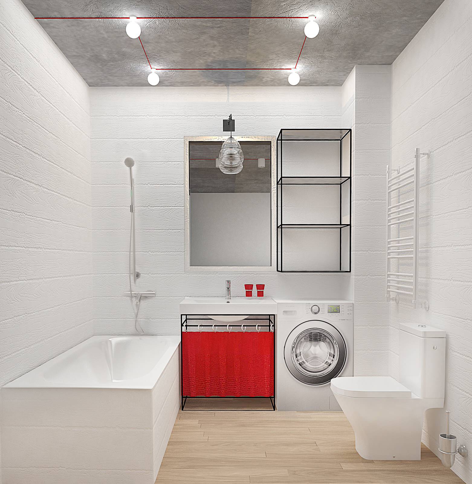 Маленькая квартира в стиле Лофт