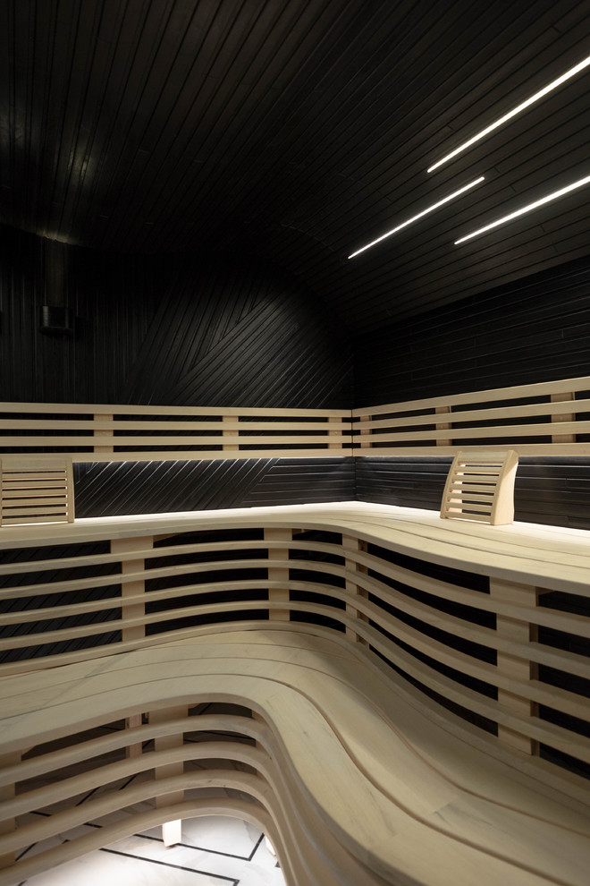 Космическая баня на дровах